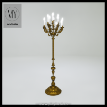 鎏金烛台摆件（可发光） 