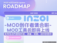 inZOI官方MOD工具5月底即将上线！支持 Unreal/Maya /Blender/FBX 模型/ Json数据